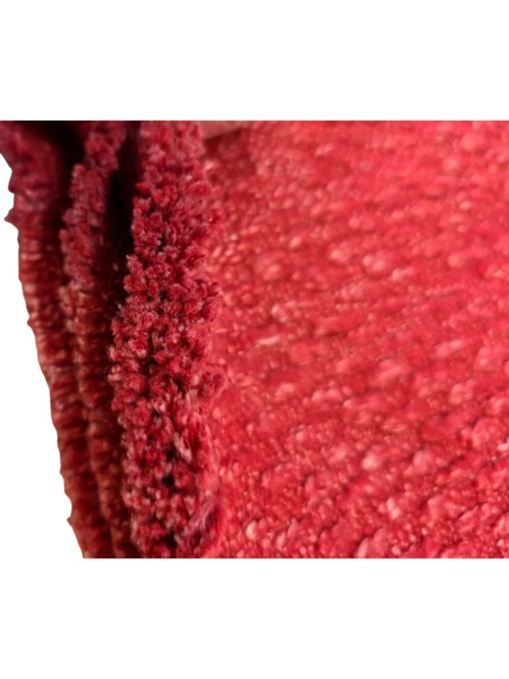 Rachel Ashwell Farmhouse Placemats Red Set of 4 NWT 13x19 Table Mats Shabby Chic